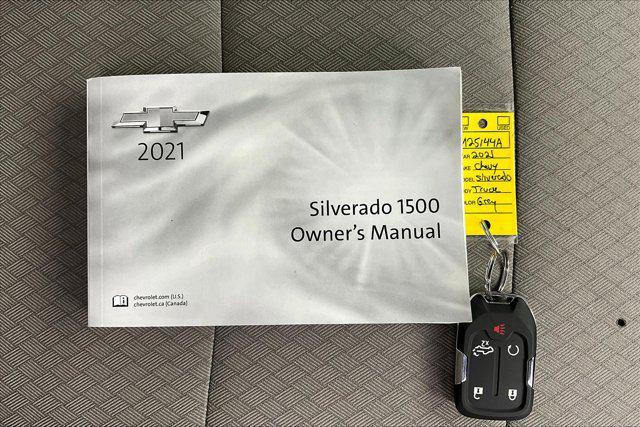 used 2021 Chevrolet Silverado 1500 car, priced at $42,999