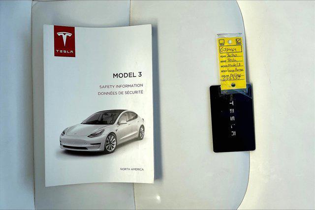 used 2020 Tesla Model 3 car, priced at $24,310