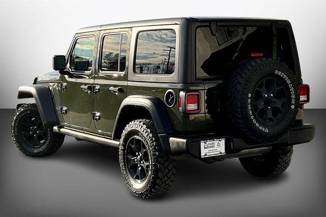 used 2021 Jeep Wrangler car, priced at $31,540