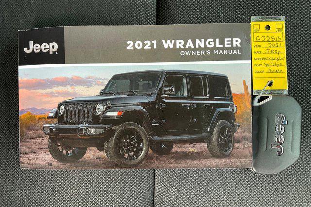 used 2021 Jeep Wrangler car, priced at $31,540