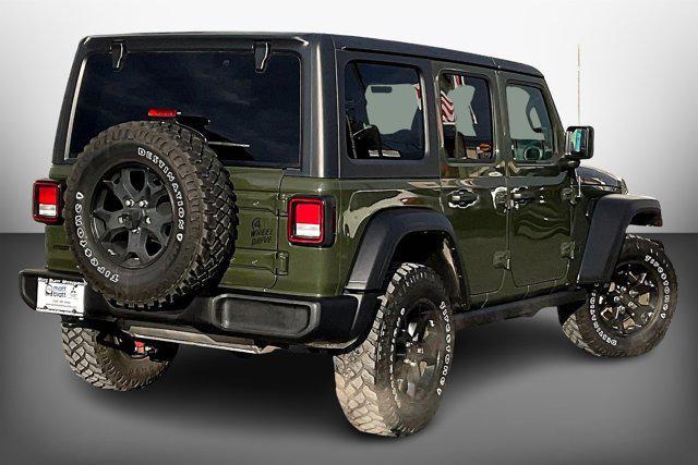 used 2021 Jeep Wrangler car, priced at $31,540