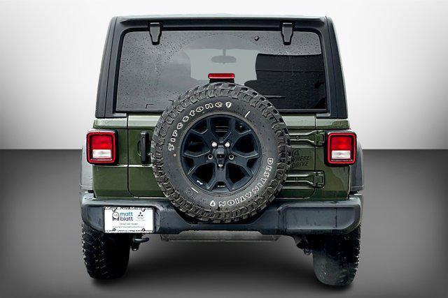 used 2021 Jeep Wrangler car, priced at $32,995