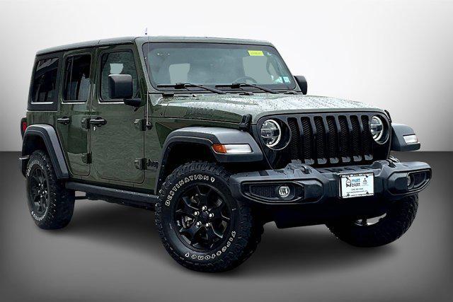 used 2021 Jeep Wrangler car, priced at $32,995