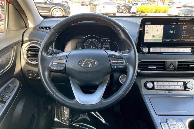 used 2021 Hyundai Kona EV car, priced at $24,310