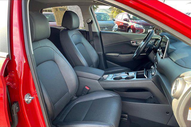 used 2021 Hyundai Kona EV car, priced at $24,310