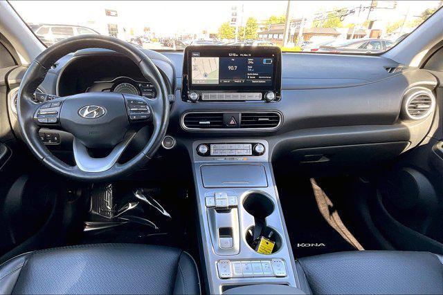 used 2021 Hyundai Kona EV car, priced at $24,310