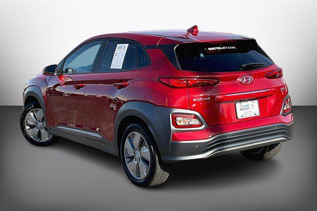 used 2021 Hyundai Kona EV car, priced at $24,310