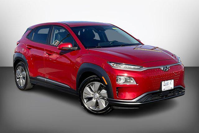 used 2021 Hyundai Kona EV car, priced at $24,310