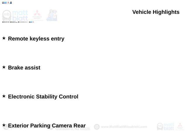 used 2022 Mitsubishi Mirage car, priced at $12,899