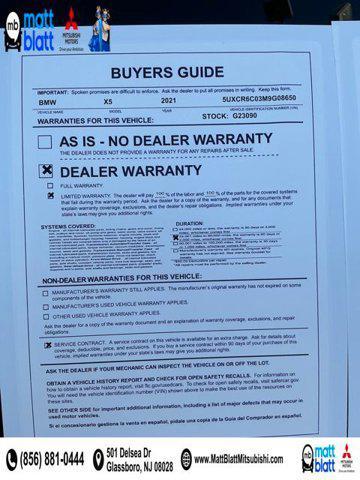 used 2021 BMW X5 car, priced at $40,999