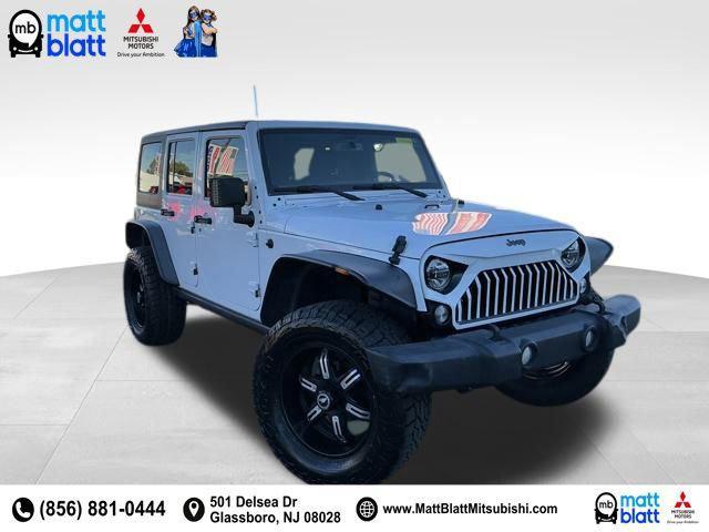 used 2015 Jeep Wrangler Unlimited car, priced at $23,999