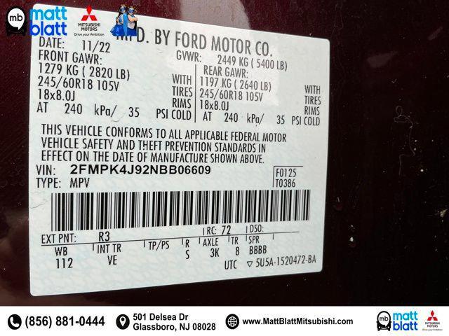 used 2022 Ford Edge car, priced at $21,999