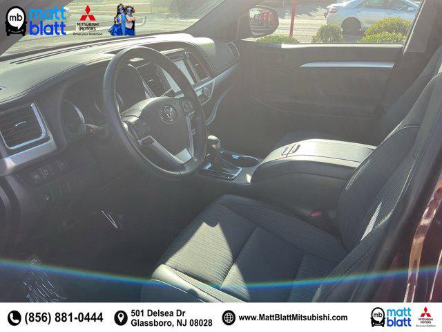 used 2019 Toyota Highlander car, priced at $22,999