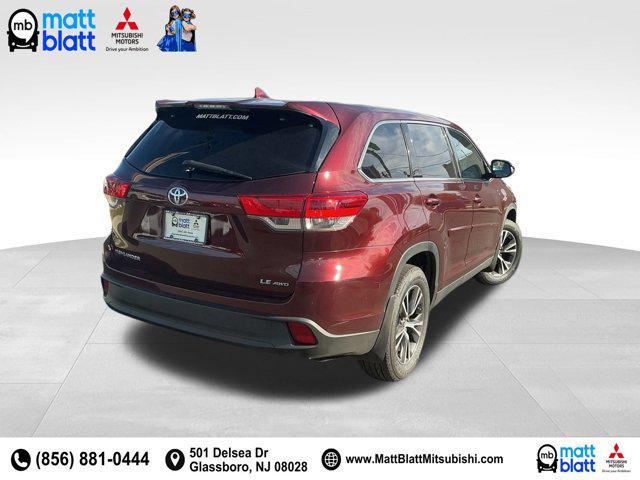 used 2019 Toyota Highlander car, priced at $22,999