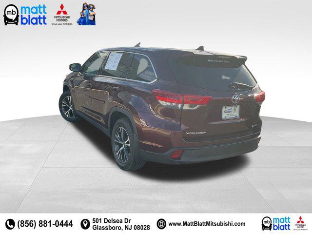 used 2019 Toyota Highlander car, priced at $22,999