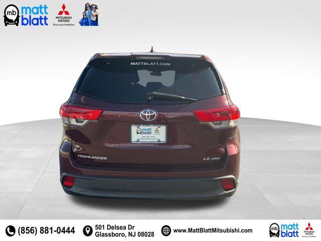 used 2019 Toyota Highlander car, priced at $22,999