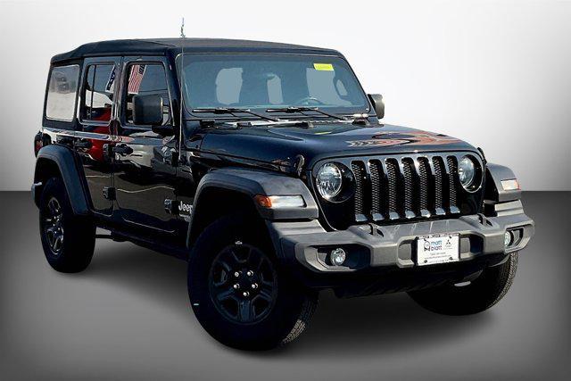 used 2020 Jeep Wrangler Unlimited car, priced at $23,799