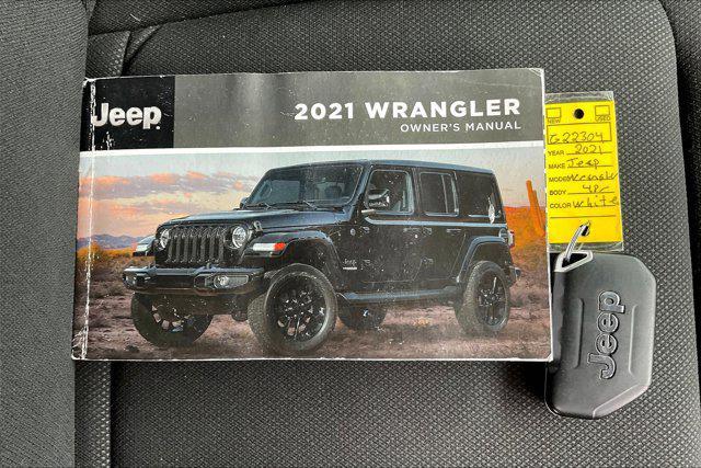 used 2021 Jeep Wrangler Unlimited car, priced at $30,990