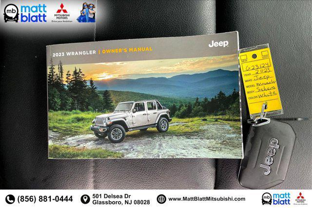 used 2023 Jeep Wrangler 4xe car, priced at $33,999