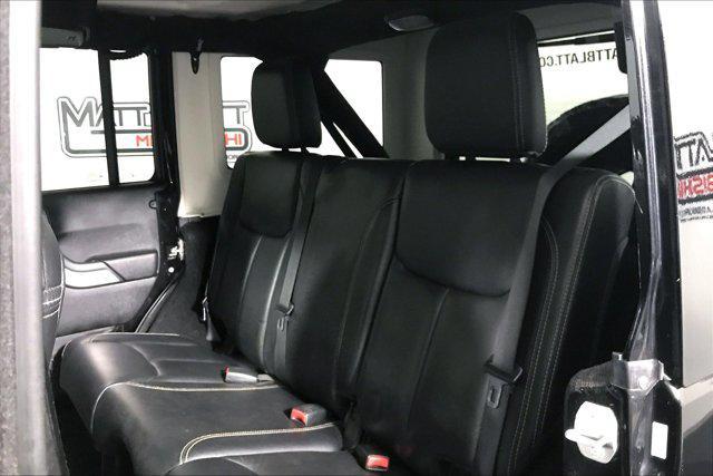used 2015 Jeep Wrangler Unlimited car, priced at $21,999