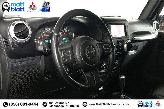 used 2015 Jeep Wrangler Unlimited car, priced at $21,999