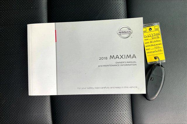 used 2018 Nissan Maxima car, priced at $17,889