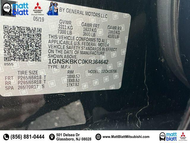 used 2019 Chevrolet Tahoe car, priced at $27,999