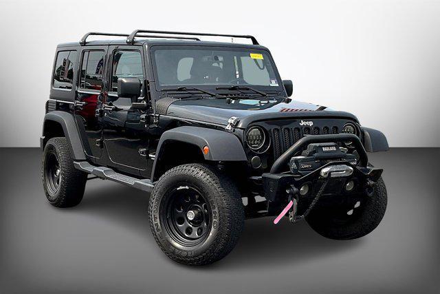 used 2017 Jeep Wrangler Unlimited car, priced at $19,999