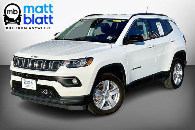 used 2022 Jeep Compass car, priced at $19,995