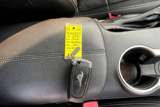used 2021 Ford Mustang car, priced at $21,999