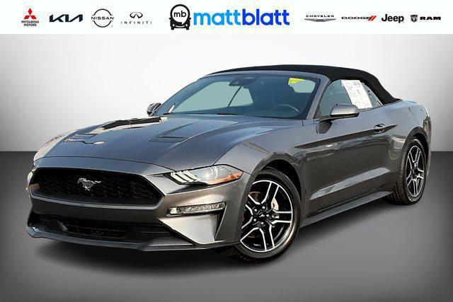 used 2021 Ford Mustang car, priced at $21,999