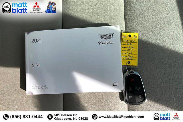 used 2021 Cadillac XT4 car, priced at $23,499