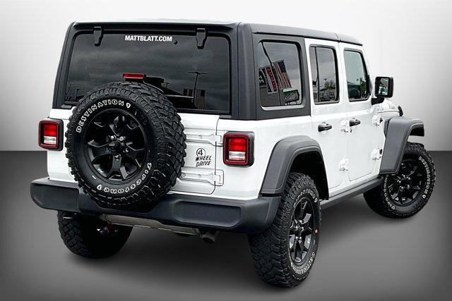 used 2021 Jeep Wrangler Unlimited car, priced at $34,560