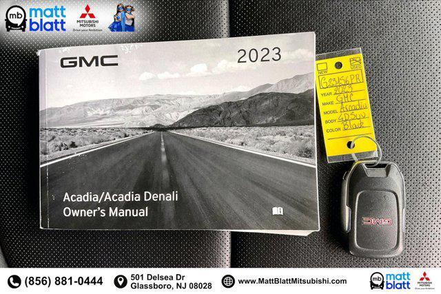 used 2023 GMC Acadia car, priced at $26,199