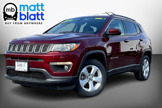used 2021 Jeep Compass car, priced at $24,900