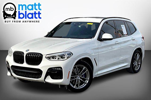 used 2021 BMW X3 car, priced at $38,160