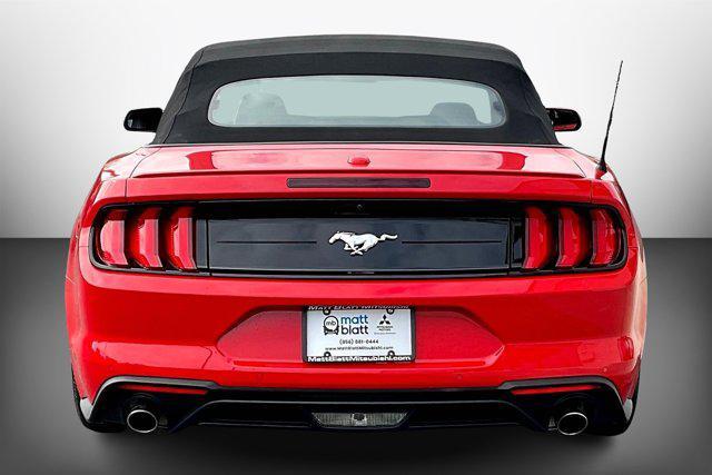 used 2021 Ford Mustang car, priced at $22,990