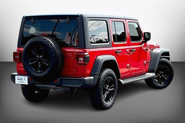 used 2021 Jeep Wrangler Unlimited car, priced at $32,490