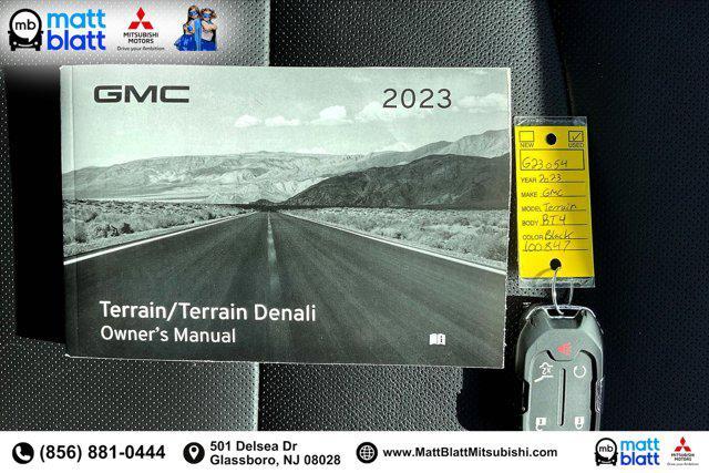 used 2023 GMC Terrain car, priced at $26,399