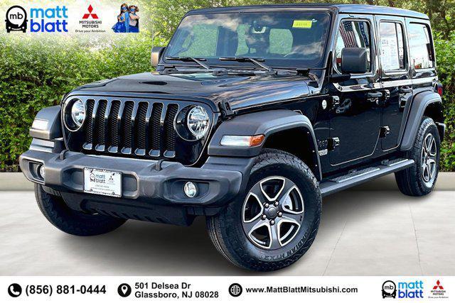 used 2021 Jeep Wrangler Unlimited car, priced at $29,999
