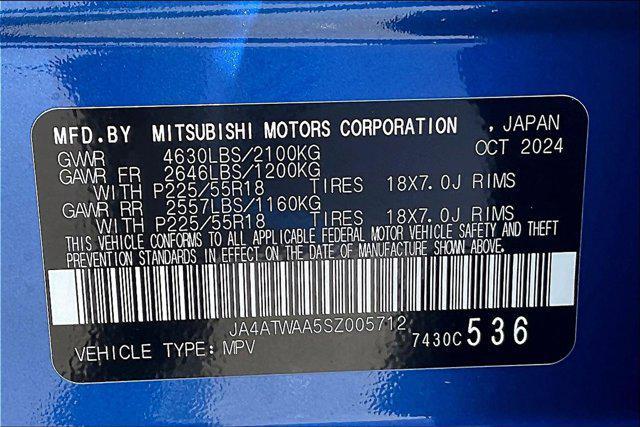 new 2025 Mitsubishi Eclipse Cross car, priced at $32,385