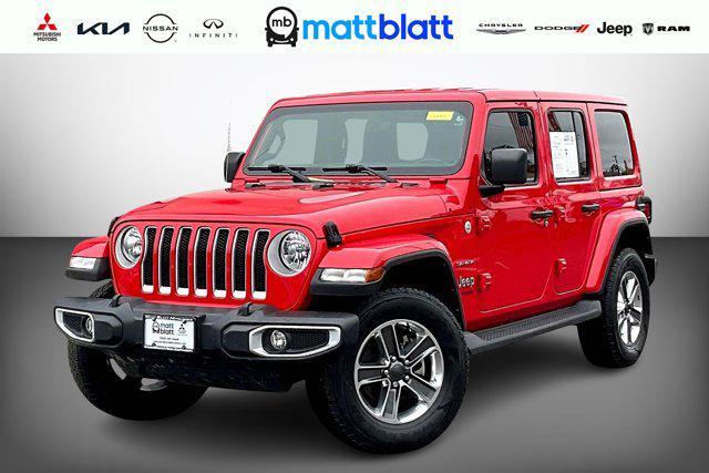 used 2022 Jeep Wrangler Unlimited car, priced at $35,819