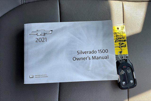 used 2021 Chevrolet Silverado 1500 car, priced at $42,505