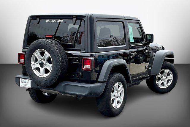 used 2021 Jeep Wrangler car, priced at $26,490