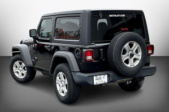 used 2021 Jeep Wrangler car, priced at $26,490