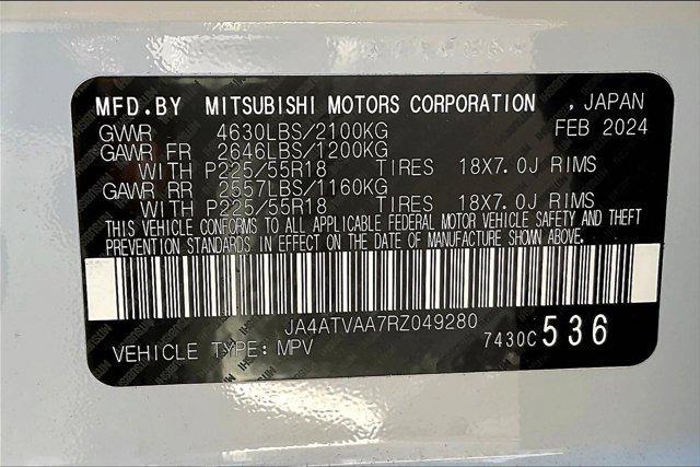 new 2024 Mitsubishi Eclipse Cross car, priced at $32,975