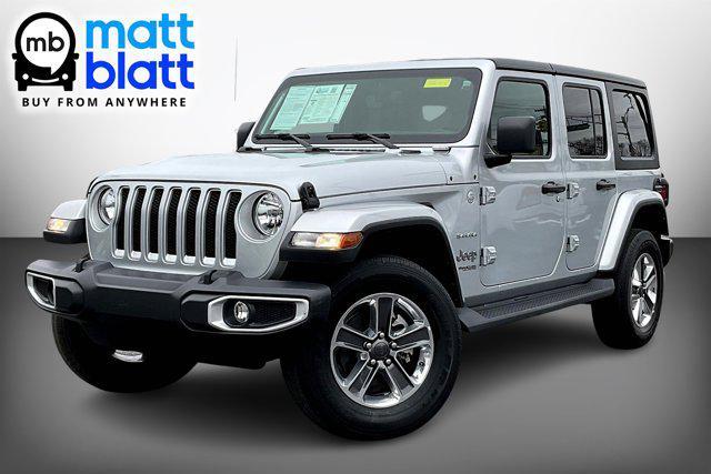 used 2022 Jeep Wrangler Unlimited car, priced at $37,637