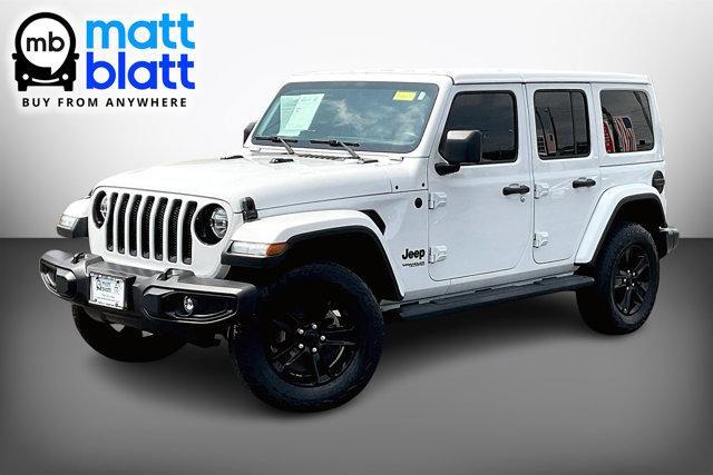 used 2021 Jeep Wrangler Unlimited car, priced at $39,497