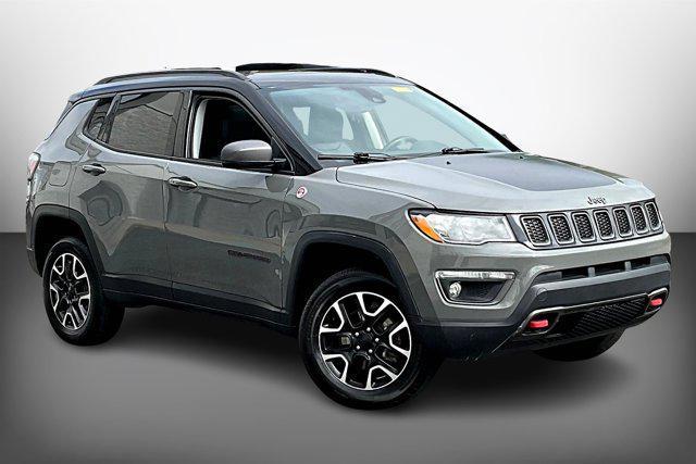 used 2021 Jeep Compass car, priced at $21,990