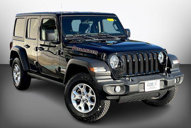 used 2021 Jeep Wrangler Unlimited car, priced at $32,995